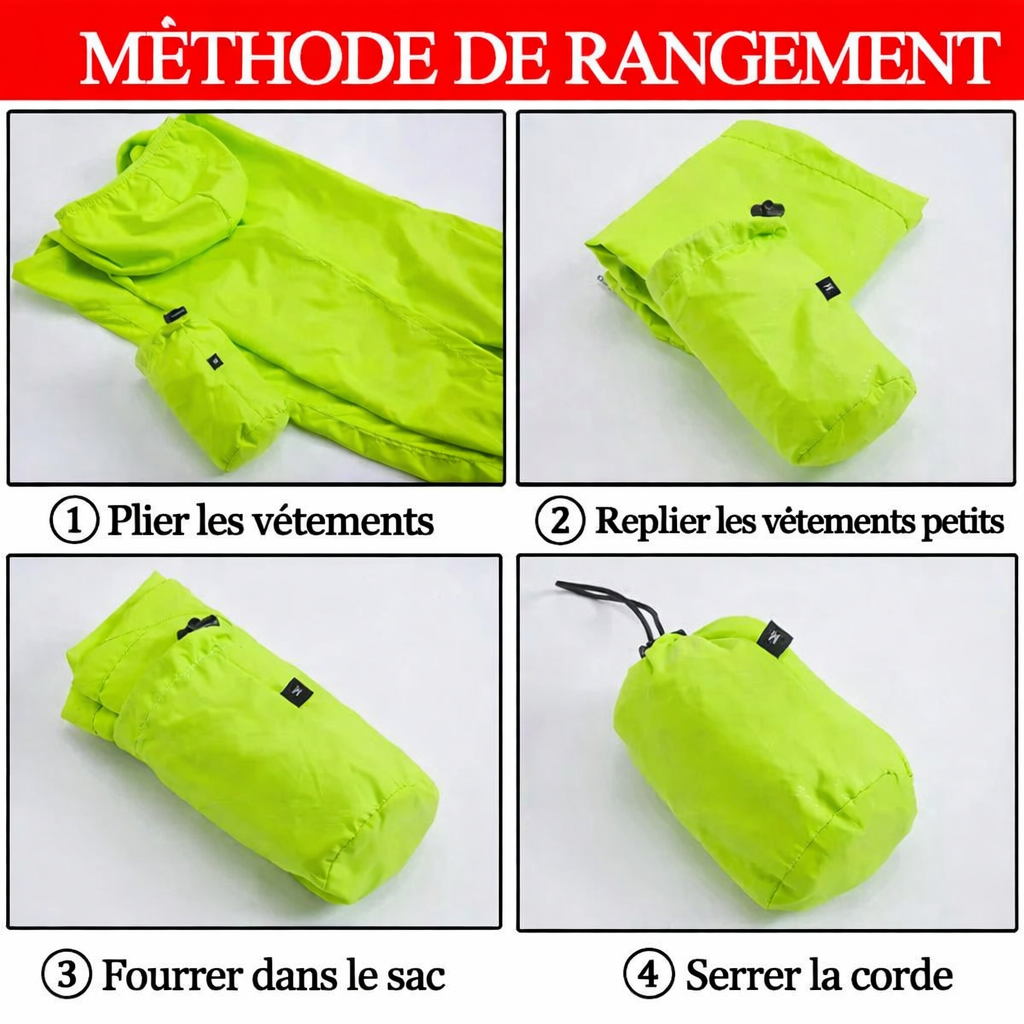 Veste Randonnée Femme Réfléchissante – Légère & Coupe-Vent - vue 6