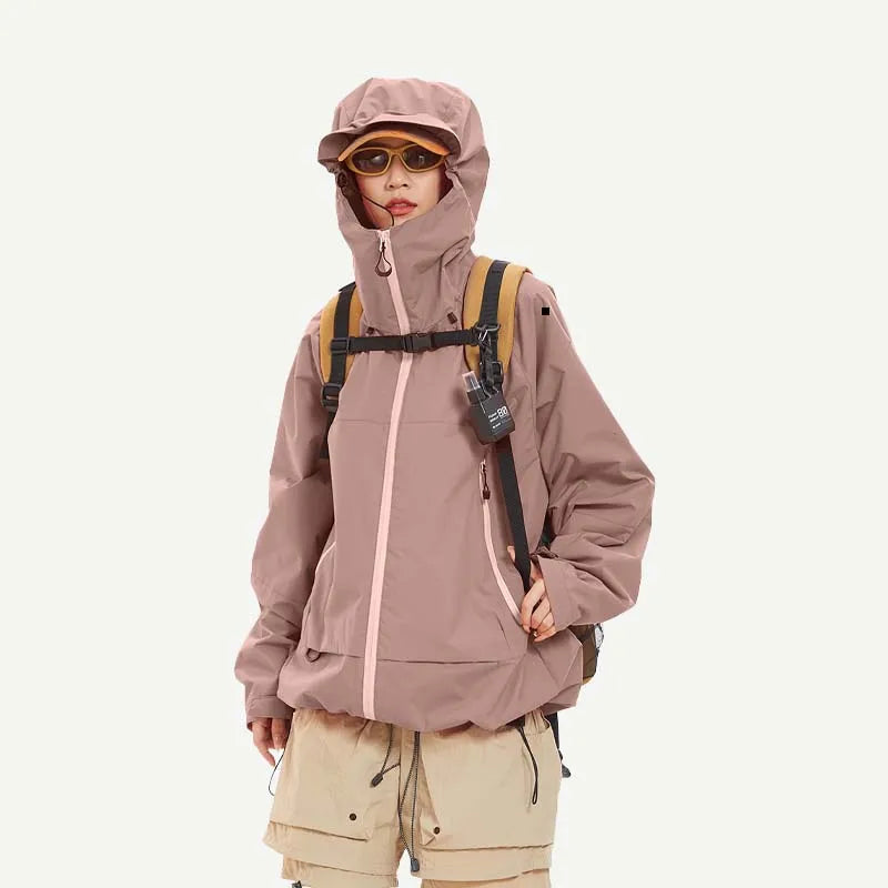 Veste de Randonnée Femme à Capuche – Coupe-Vent & Imperméable - vue 6
