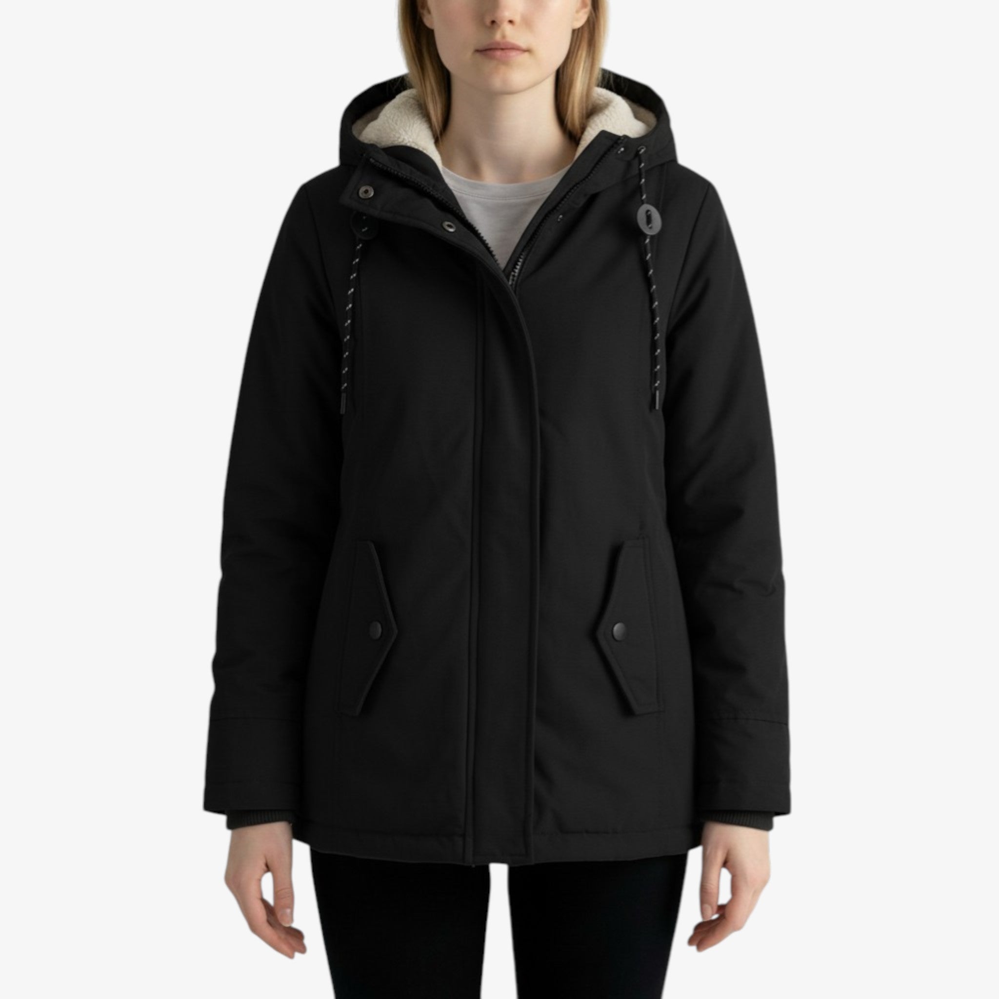 Veste Randonnée Femme Doudoune – Intérieur Laine & Chaude - vue 3