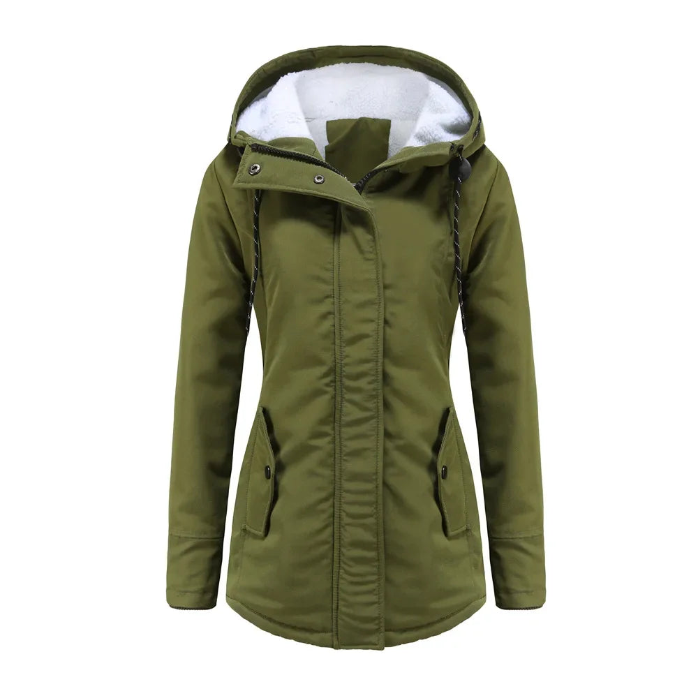 Veste Randonnée Femme Doudoune – Intérieur Laine & Chaude - vue 6
