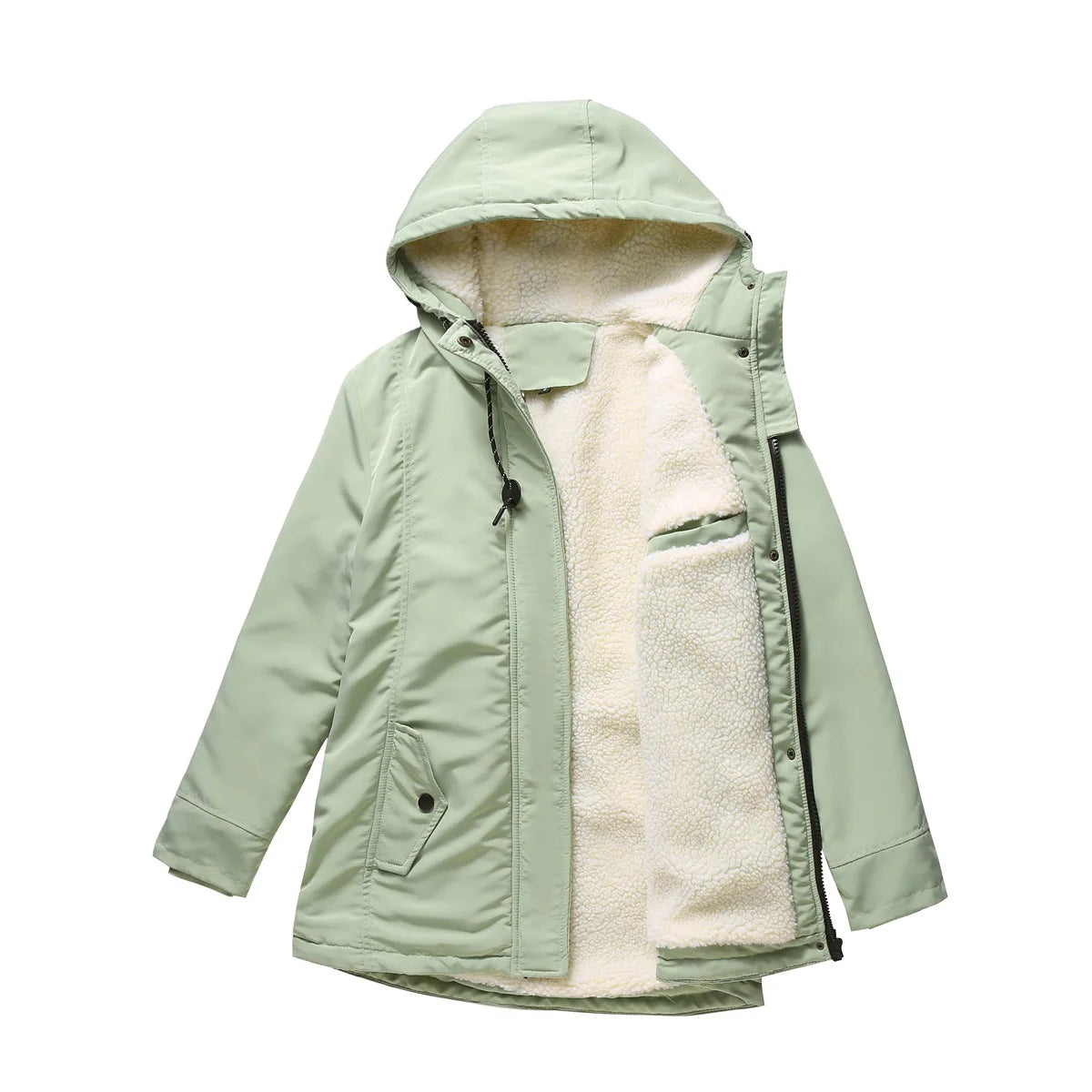 Veste Randonnée Femme Doudoune – Intérieur Laine & Chaude - vue 11