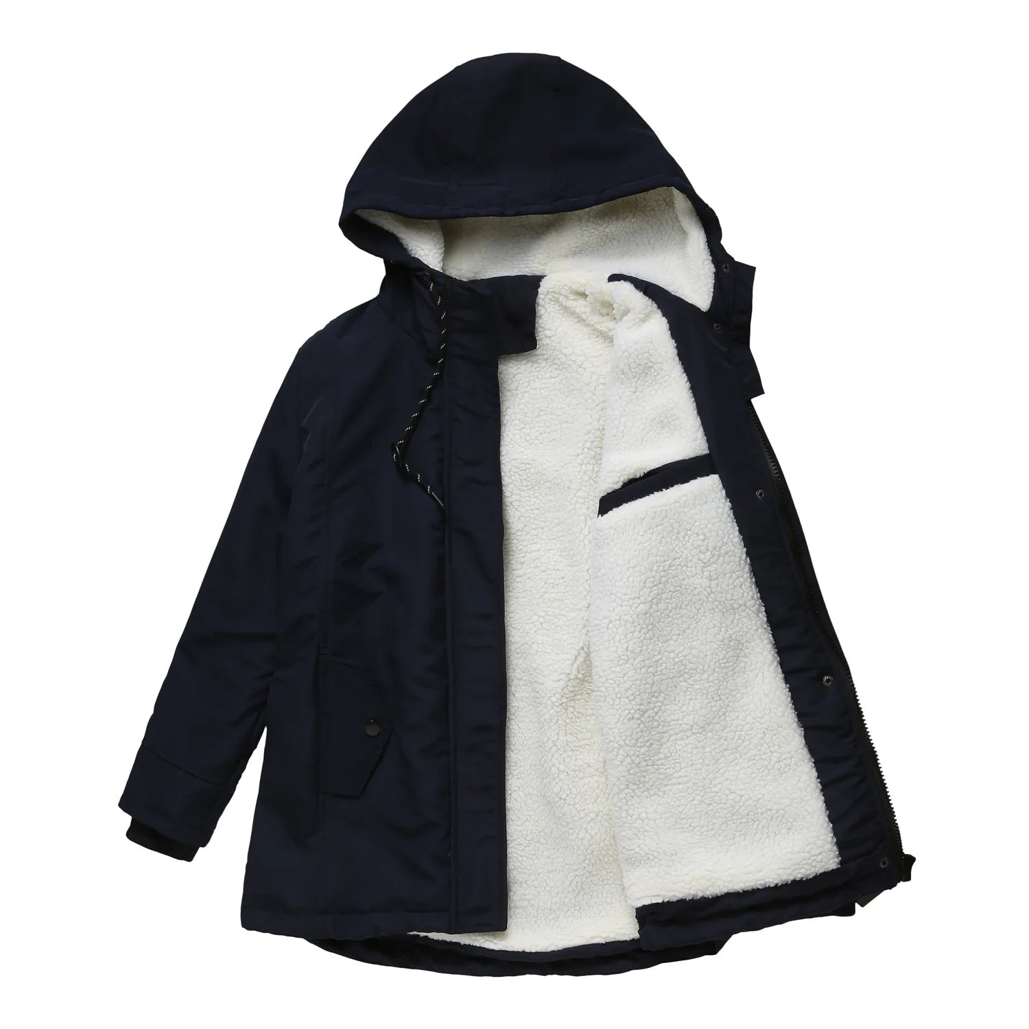 Veste Randonnée Femme Doudoune – Intérieur Laine & Chaude - vue 12