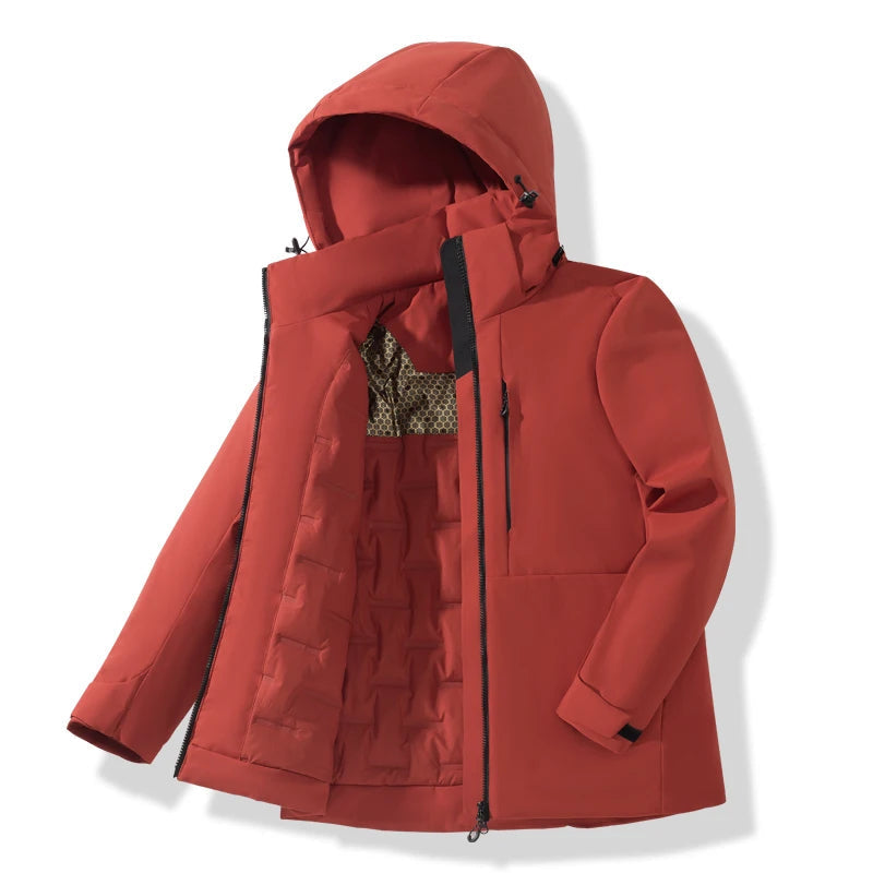 Veste de Randonnée Femme Coupe-Vent – Imperméable & Thermique - vue 11