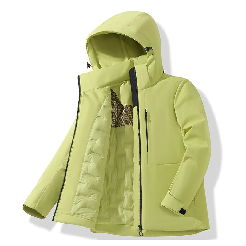 Veste de Randonnée Femme Coupe-Vent – Imperméable & Thermique - vue 14