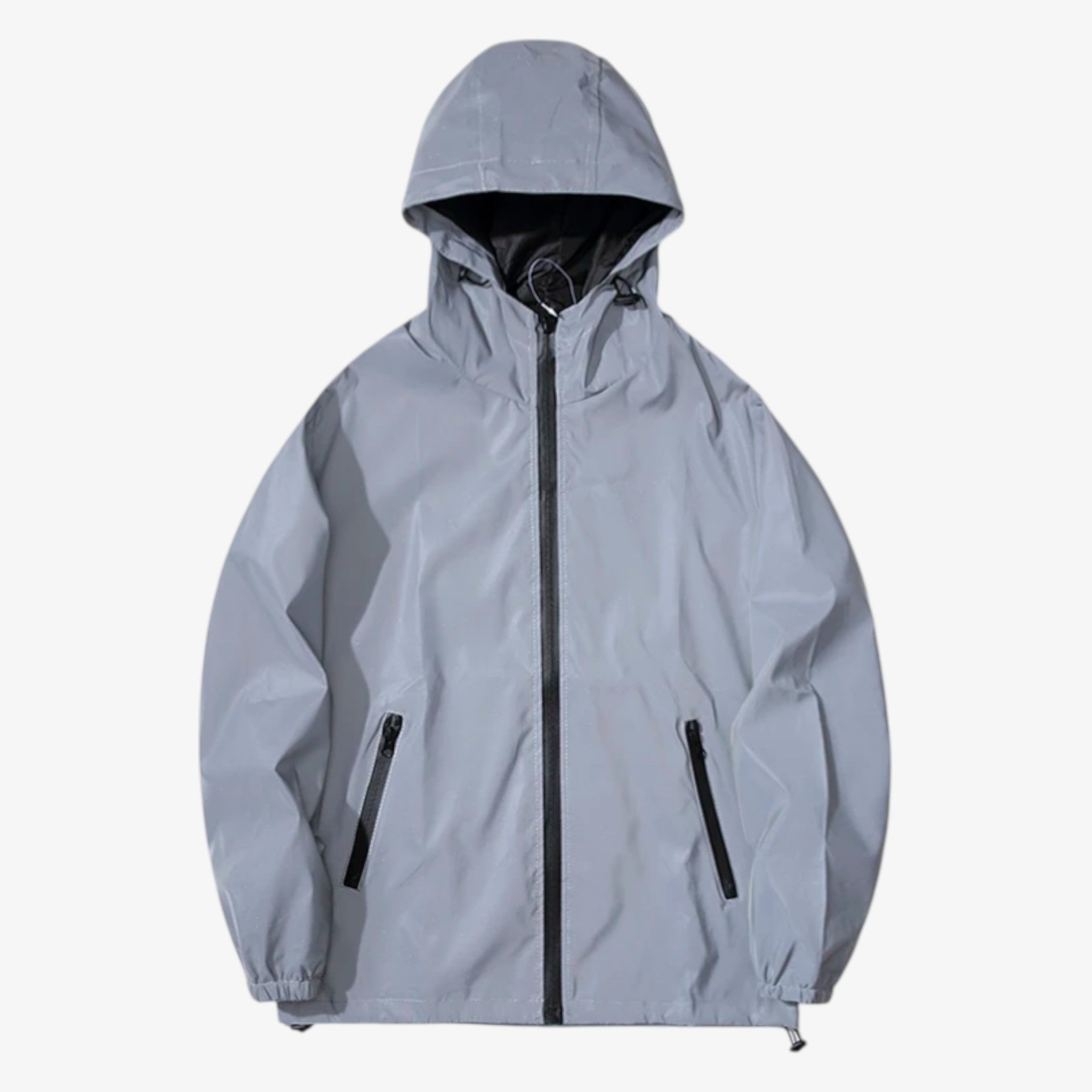 Veste de Randonnée Homme Haute Visibilité – Réfléchissante à Capuche - vue 1