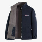 Veste Randonnée Homme Hiver – Polaire Double Face Très Chaude - vue 1