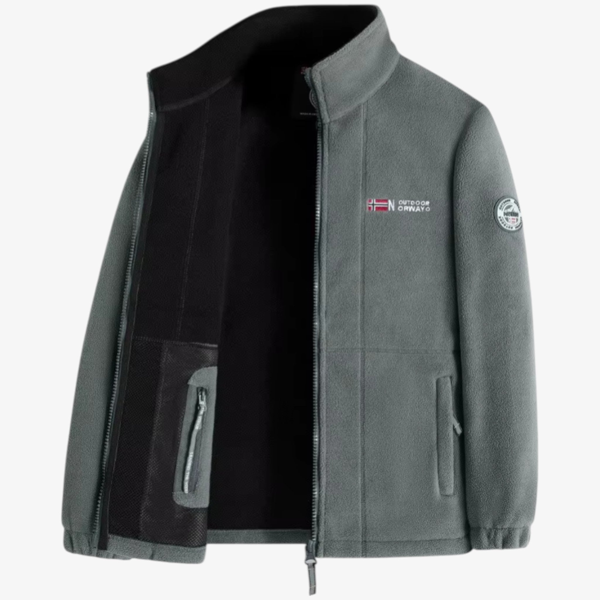 Veste Randonnée Homme Hiver – Polaire Double Face Très Chaude - vue 9