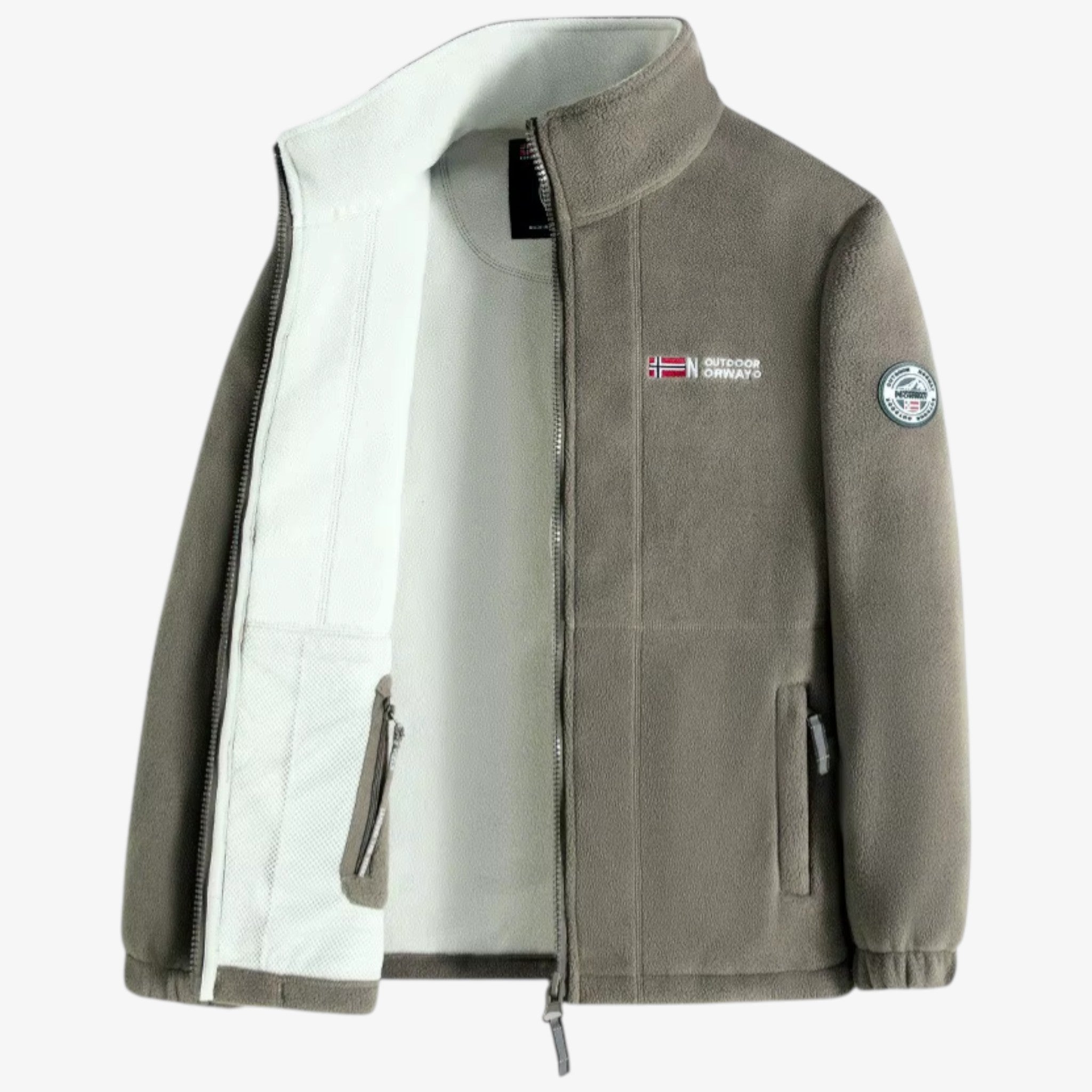 Veste Randonnée Homme Hiver – Polaire Double Face Très Chaude - vue 10