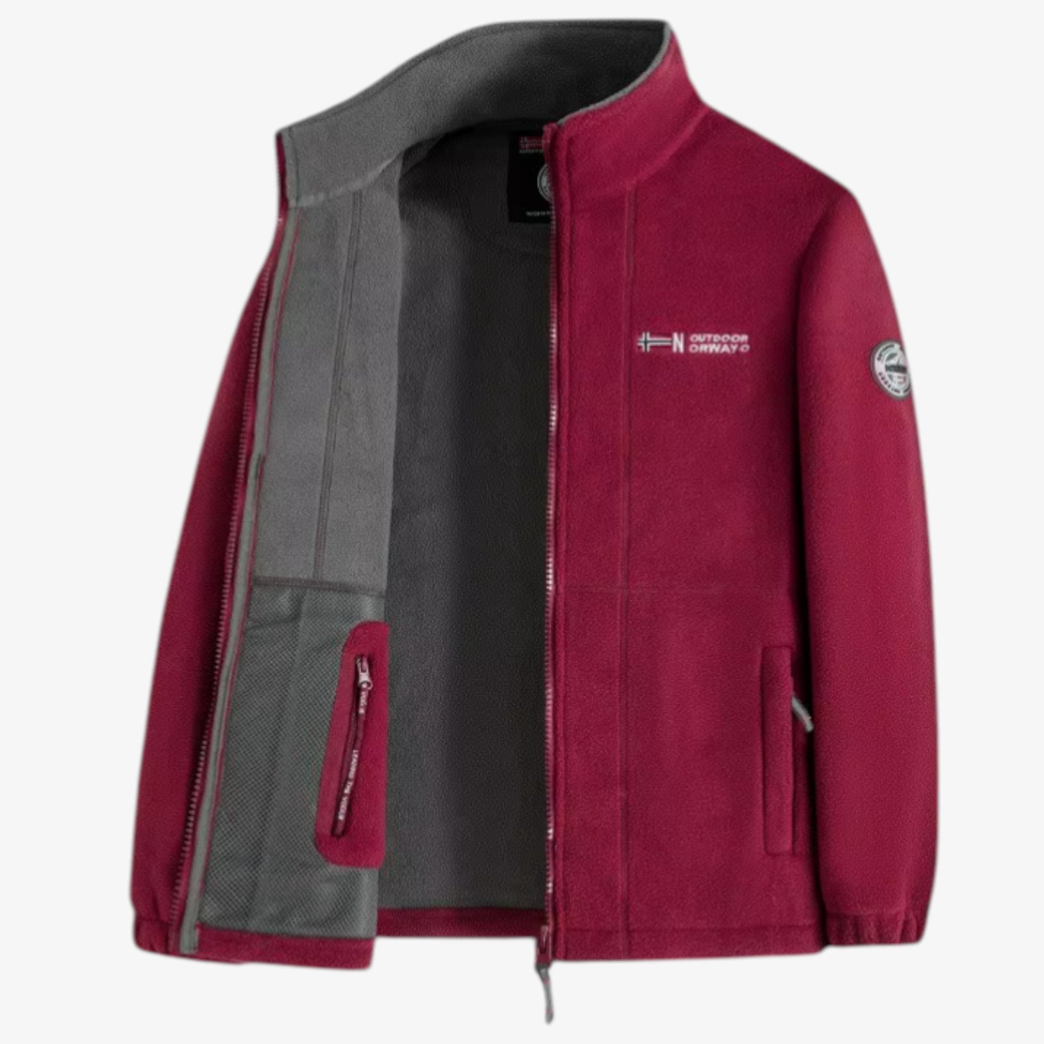 Veste Randonnée Homme Hiver – Polaire Double Face Très Chaude - vue 11