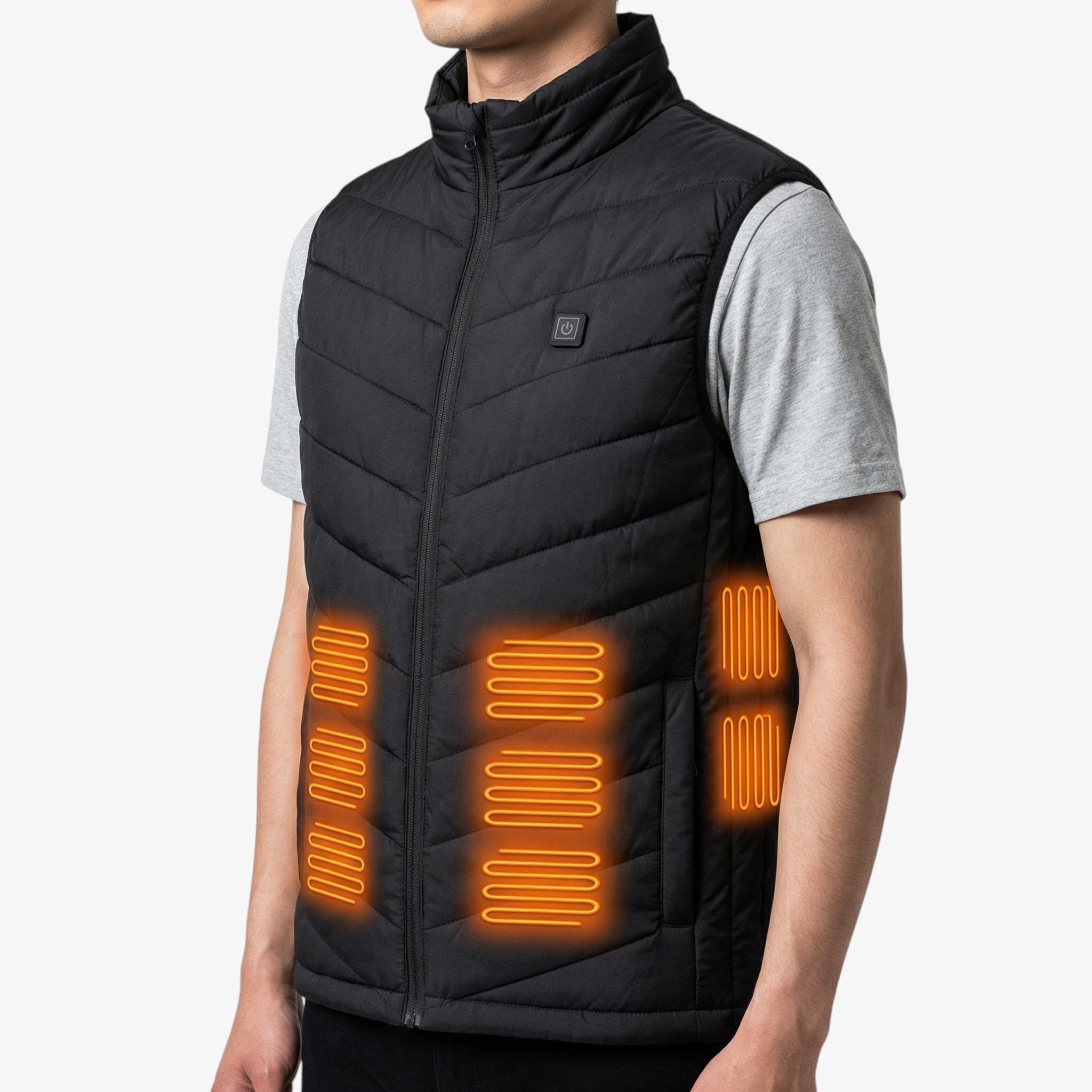 Veste de Randonnée Homme Chauffante – Gilet Sans Manches Outdoor - vue 2