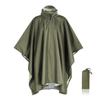Veste Randonnée Homme Poncho Camouflage – Pluie, Bivouac & Abri - vue 7