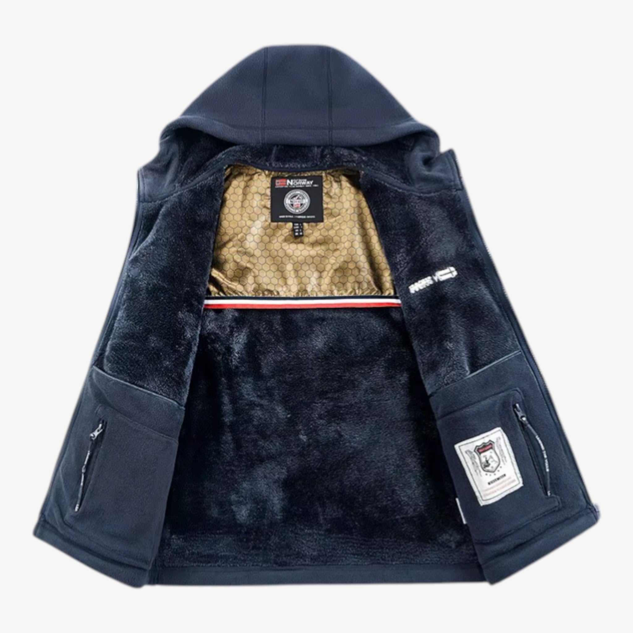 Veste Randonnée Homme Polaire Épaisse – Isolation Hiver - vue 2