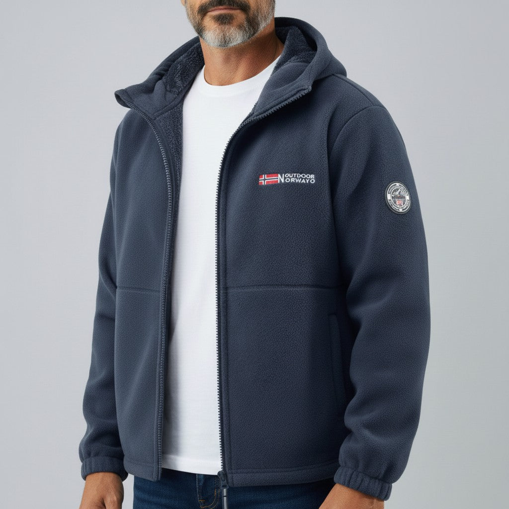 Veste Randonnée Homme Polaire Épaisse – Isolation Hiver - vue 5