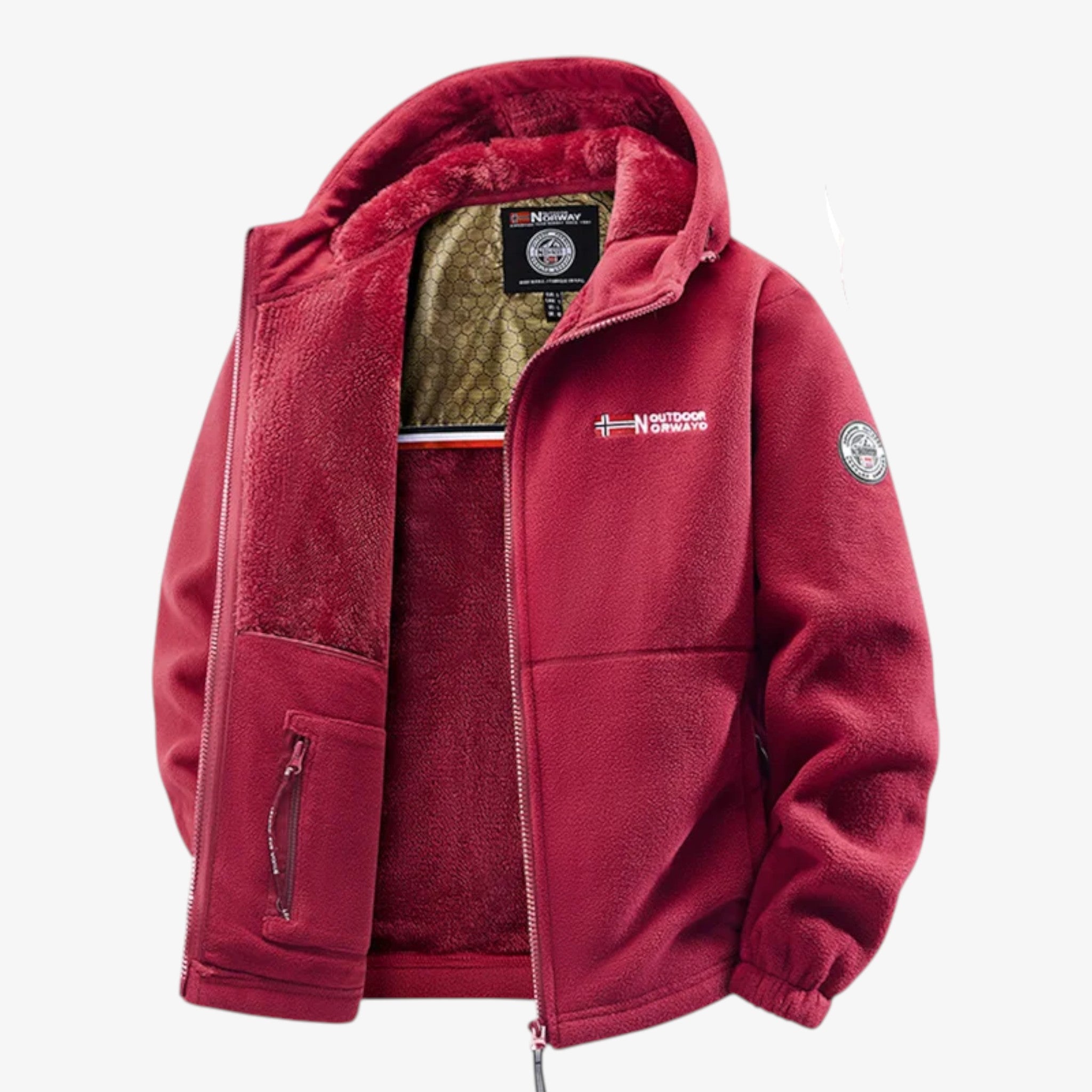 Veste Randonnée Homme Polaire Épaisse – Isolation Hiver - vue 10
