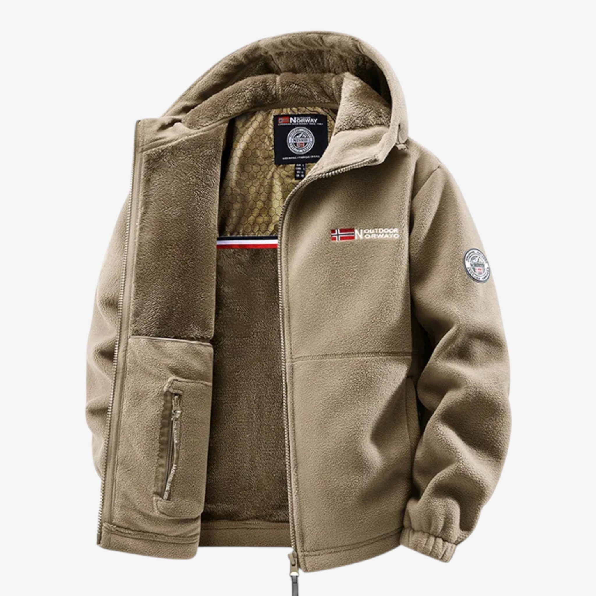 Veste Randonnée Homme Polaire Épaisse – Isolation Hiver - vue 12